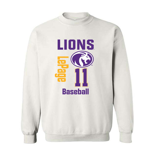 North Alabama - NCAA Baseball : Tyler LePage - Classic Fashion Shersey Crewneck Sweatshirt-0