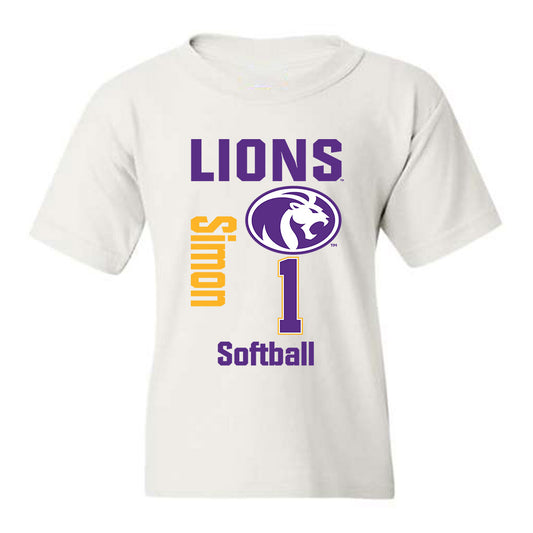 North Alabama - NCAA Softball : Katie Simon - Classic Fashion Shersey Youth T-Shirt