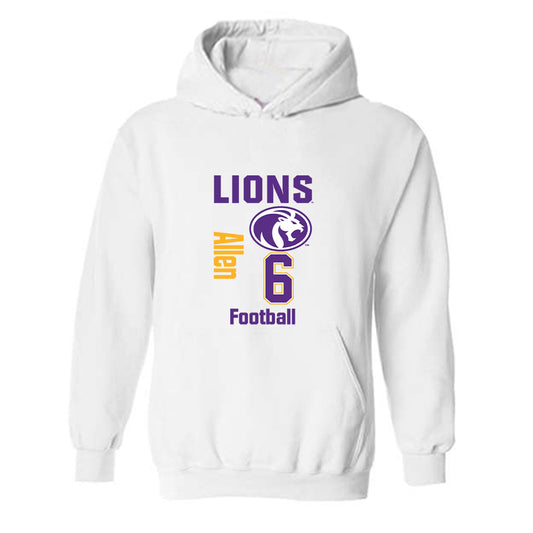 North Alabama - NCAA Football : Jayvian Allen - Classic Fashion Shersey Hooded Sweatshirt