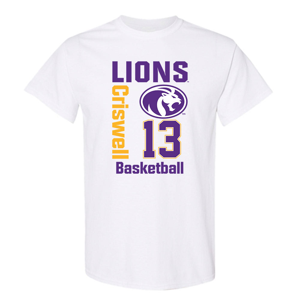 North Alabama - NCAA Women's Basketball : Katie Criswell - Classic Fashion Shersey T-Shirt-0