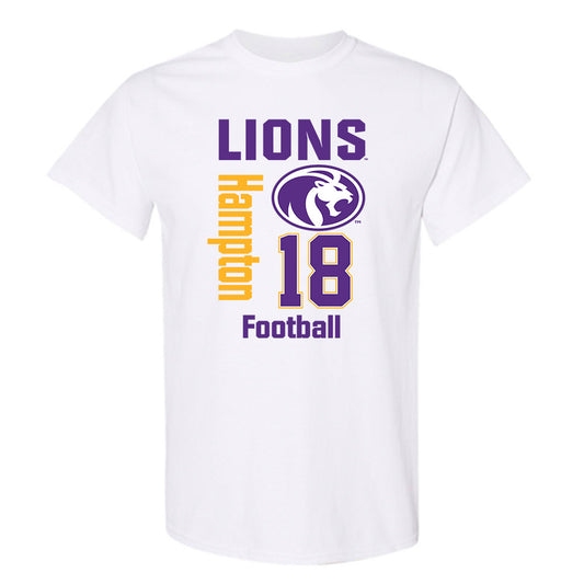 North Alabama - NCAA Football : Seth Hampton - Classic Fashion Shersey T-Shirt-0