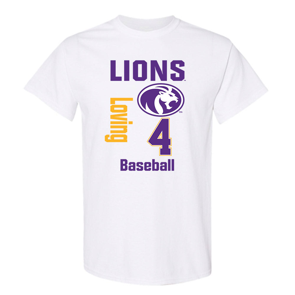 North Alabama - NCAA Baseball : Bryant Loving - Classic Fashion Shersey T-Shirt-0