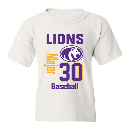 North Alabama - NCAA Baseball : Zakary Majer - Classic Fashion Shersey Youth T-Shirt-0