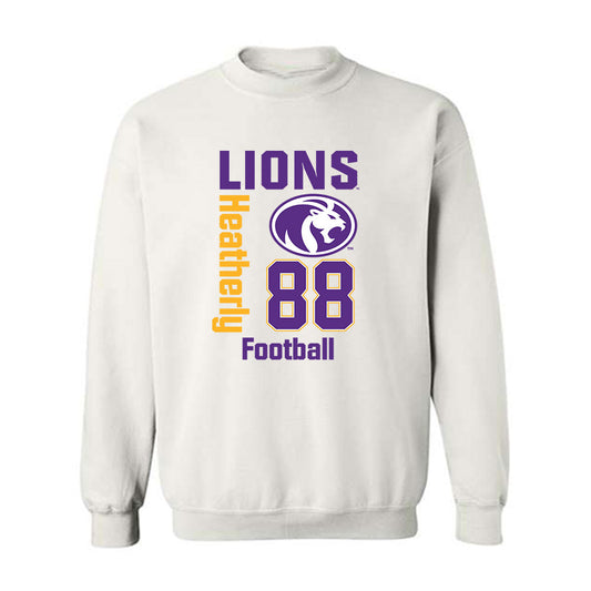 North Alabama - NCAA Football : Kaleb Heatherly - Classic Fashion Shersey Crewneck Sweatshirt-0