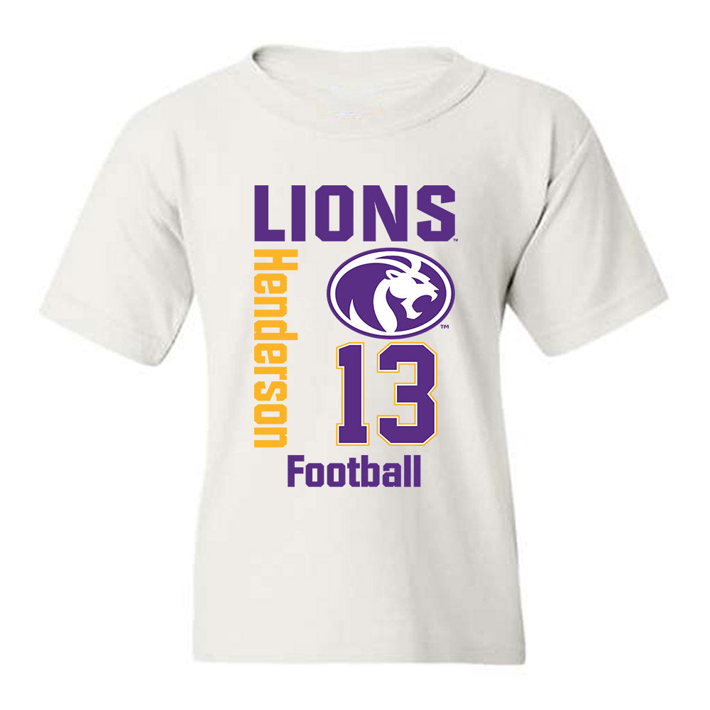 North Alabama - NCAA Football : Magnum Henderson - Classic Fashion Shersey Youth T-Shirt-0