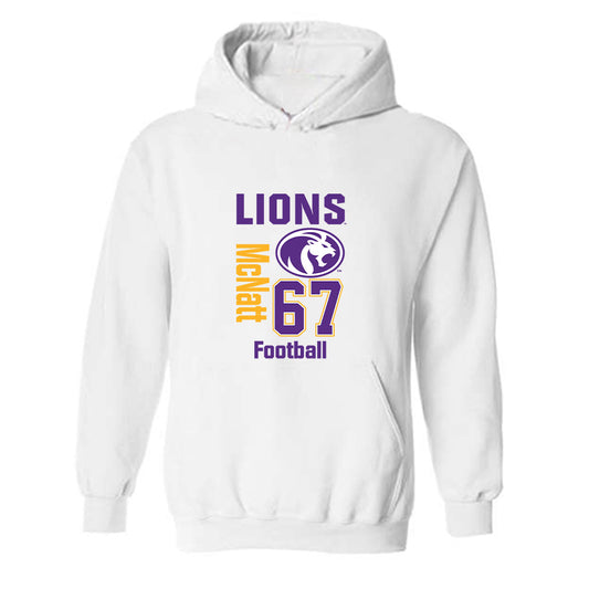 North Alabama - NCAA Football : Shane McNatt - Classic Fashion Shersey Hooded Sweatshirt-0