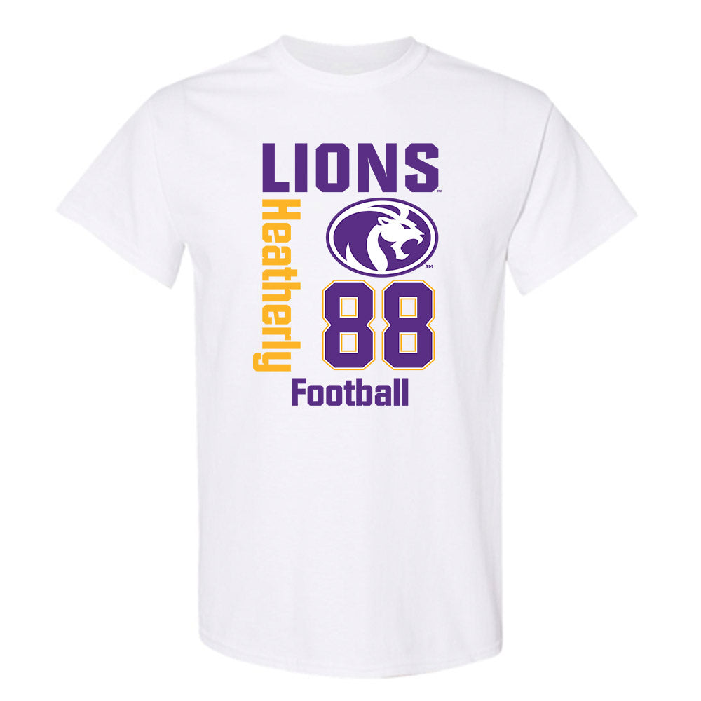 North Alabama - NCAA Football : Kaleb Heatherly - Classic Fashion Shersey T-Shirt-0