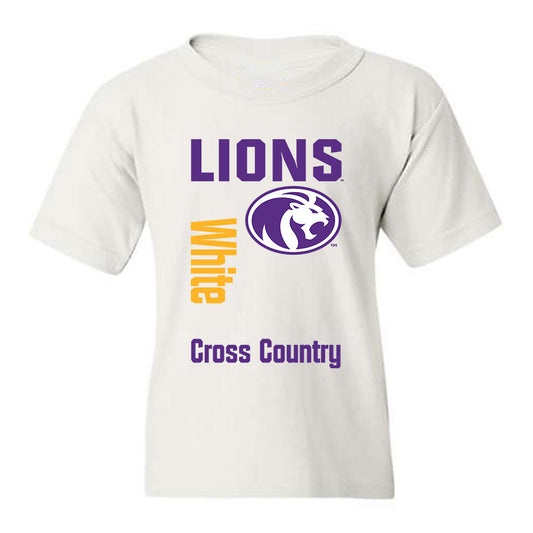 North Alabama - NCAA Men's Cross Country : Andrew White - Classic Fashion Shersey Youth T-Shirt-0