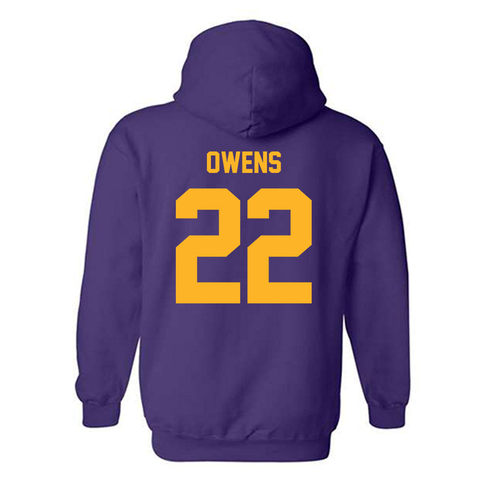 North Alabama - NCAA Women's Soccer : Alana Owens - Classic Shersey Hooded Sweatshirt-1
