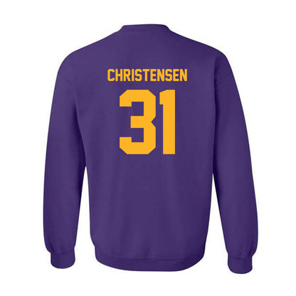 North Alabama - NCAA Football : Micah Christensen - Classic Shersey Crewneck Sweatshirt-1