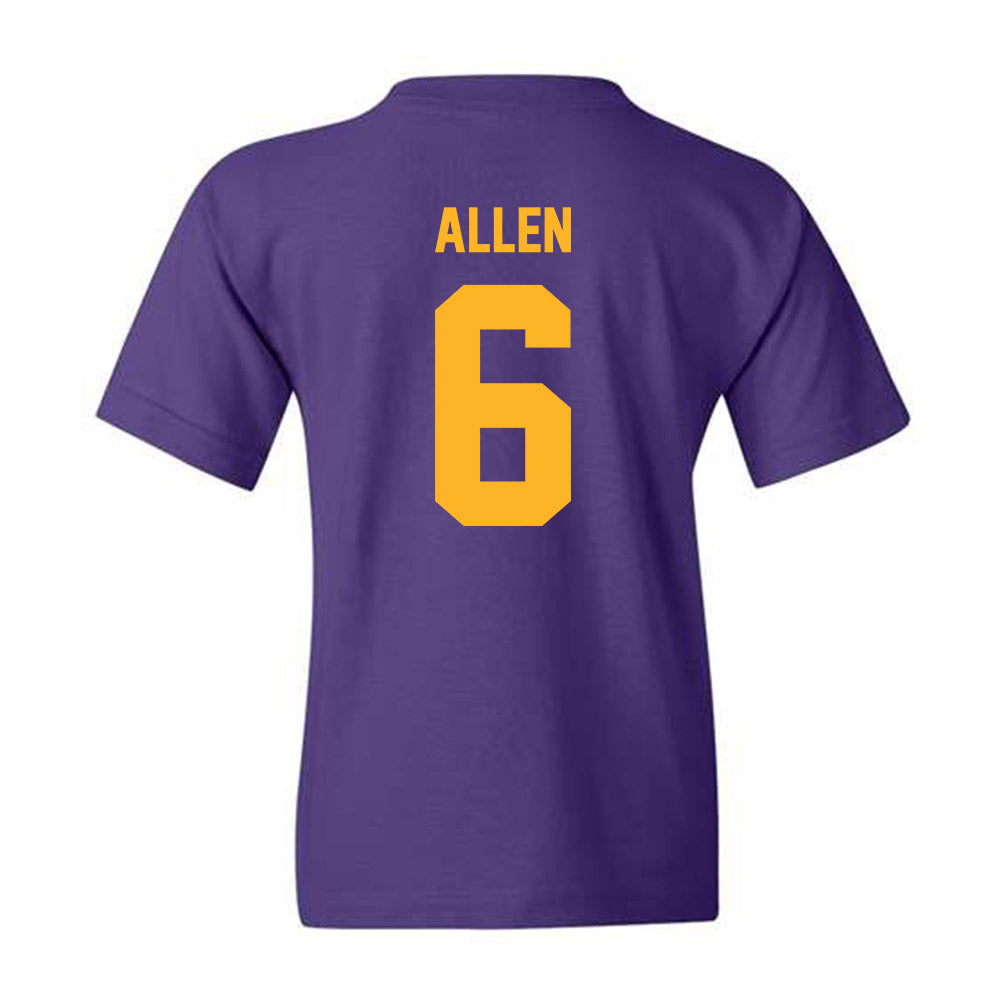 North Alabama - NCAA Football : Jayvian Allen - Classic Shersey Youth T-Shirt