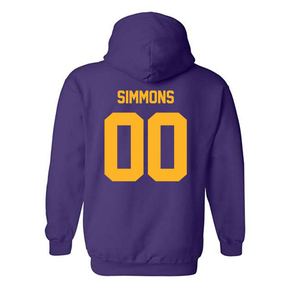 North Alabama - NCAA Football : Dawson Simmons - Classic Shersey Hooded Sweatshirt-1