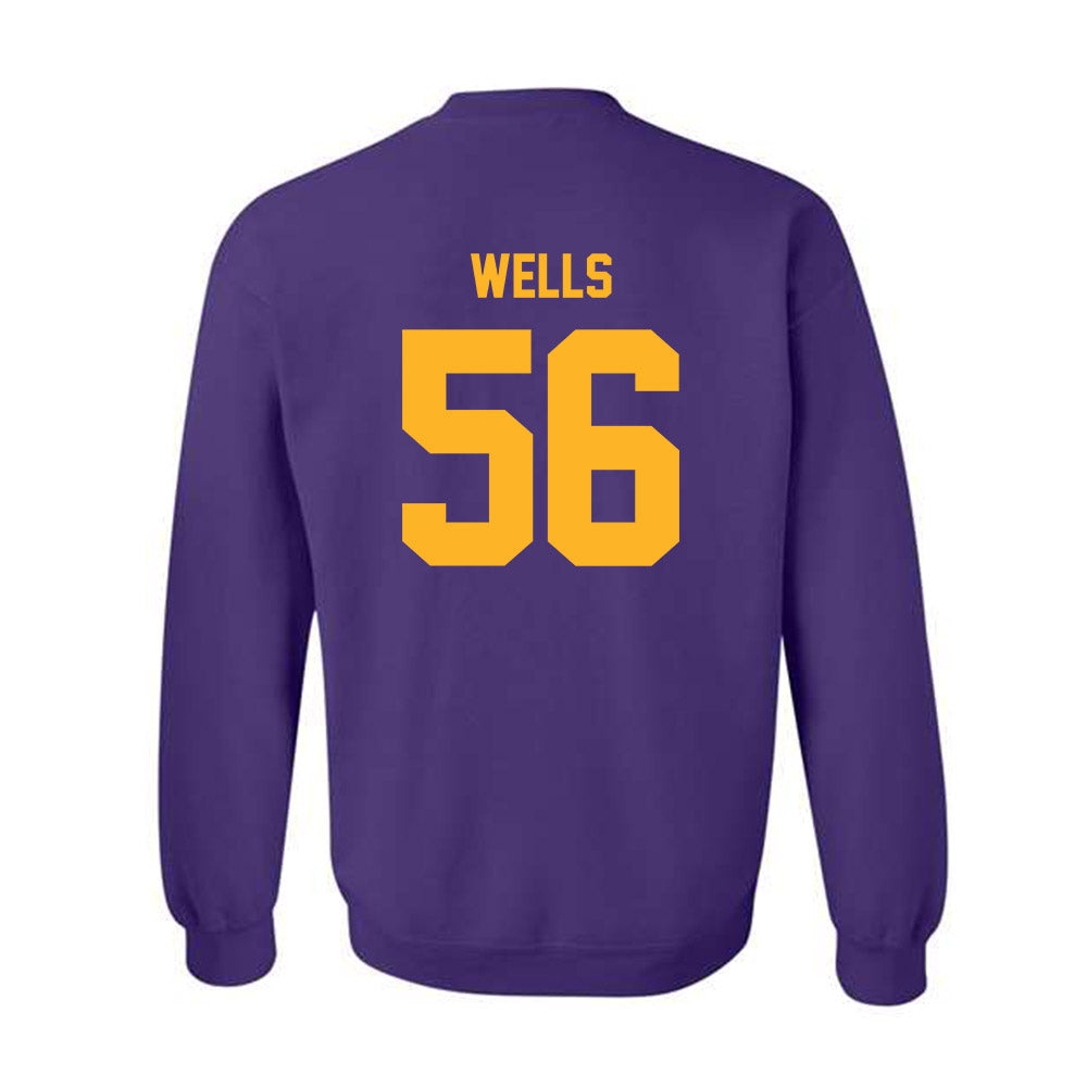North Alabama - NCAA Football : Matthew Wells - Classic Shersey Crewneck Sweatshirt-1