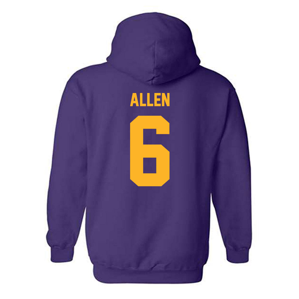 North Alabama - NCAA Football : Jayvian Allen - Classic Shersey Hooded Sweatshirt