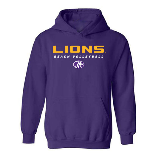 North Alabama - NCAA Beach Volleyball : Annabella Heyne - Classic Shersey Hooded Sweatshirt-0