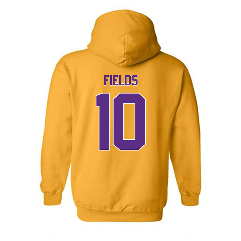 North Alabama - NCAA Football : KJ fields - Classic Shersey Hooded Sweatshirt-1