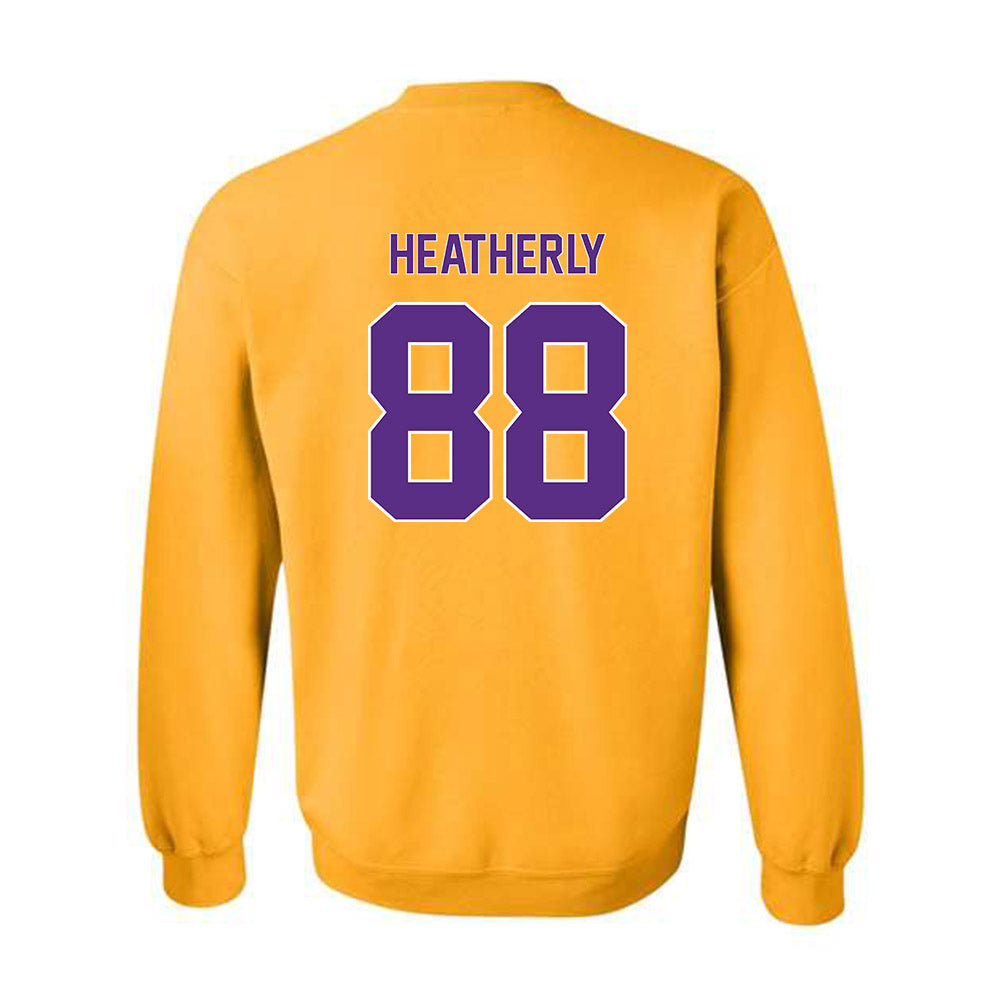 North Alabama - NCAA Football : Kaleb Heatherly - Classic Shersey Crewneck Sweatshirt-1