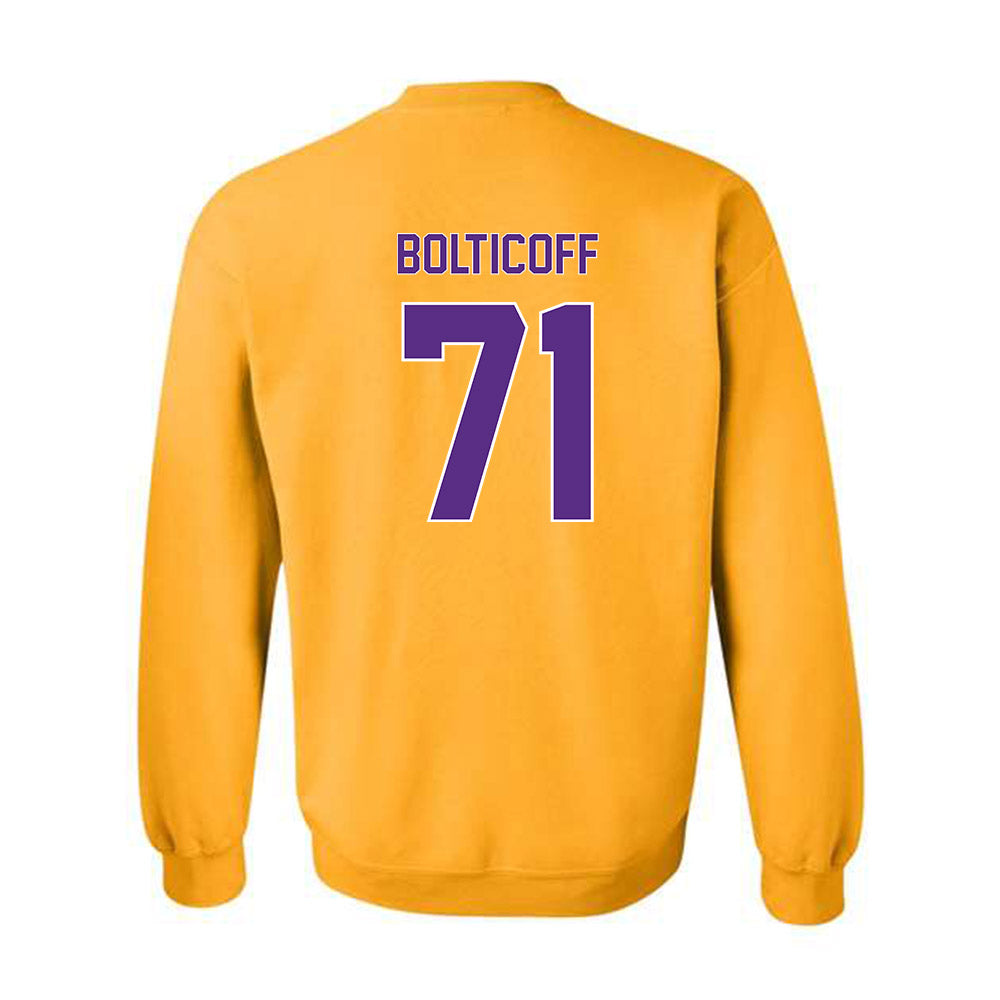 North Alabama - NCAA Football : Noah Bolticoff - Classic Shersey Crewneck Sweatshirt-1