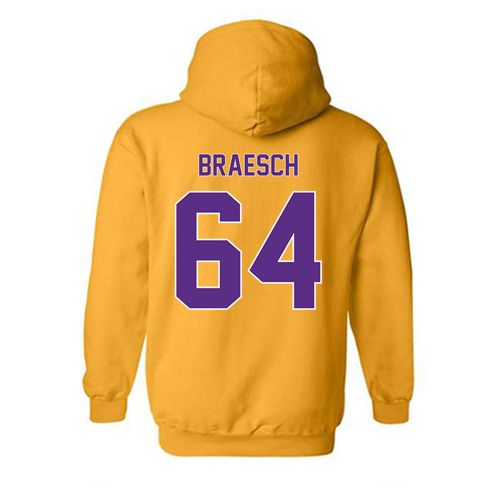 North Alabama - NCAA Football : Dominic Braesch - Classic Shersey Hooded Sweatshirt-1