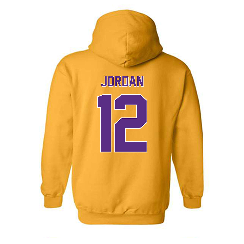 North Alabama - NCAA Football : Michael Jordan - Classic Shersey Hooded Sweatshirt-1