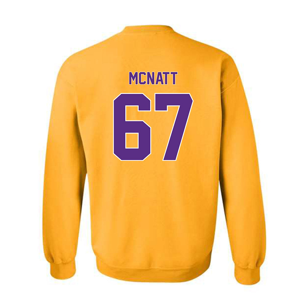 North Alabama - NCAA Football : Shane McNatt - Classic Shersey Crewneck Sweatshirt-1