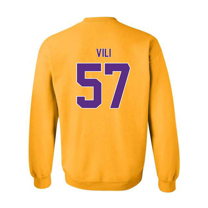 North Alabama - NCAA Football : Fred Vili - Classic Shersey Crewneck Sweatshirt-1