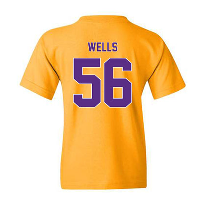 North Alabama - NCAA Football : Matthew Wells - Classic Shersey Youth T-Shirt-1