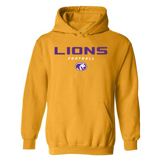 North Alabama - NCAA Football : Leo Glover - Classic Shersey Hooded Sweatshirt-0