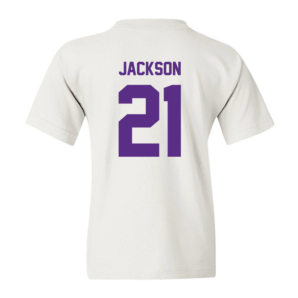 North Alabama - NCAA Women's Basketball : Gabriella Jackson - Classic Shersey Youth T-Shirt-1
