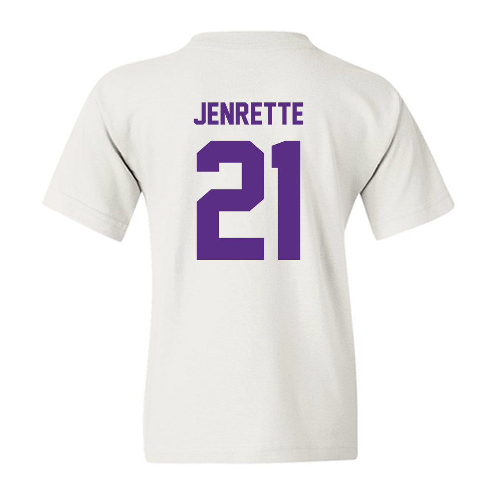 North Alabama - NCAA Men's Basketball : Israel Jenrette - Classic Shersey Youth T-Shirt-1