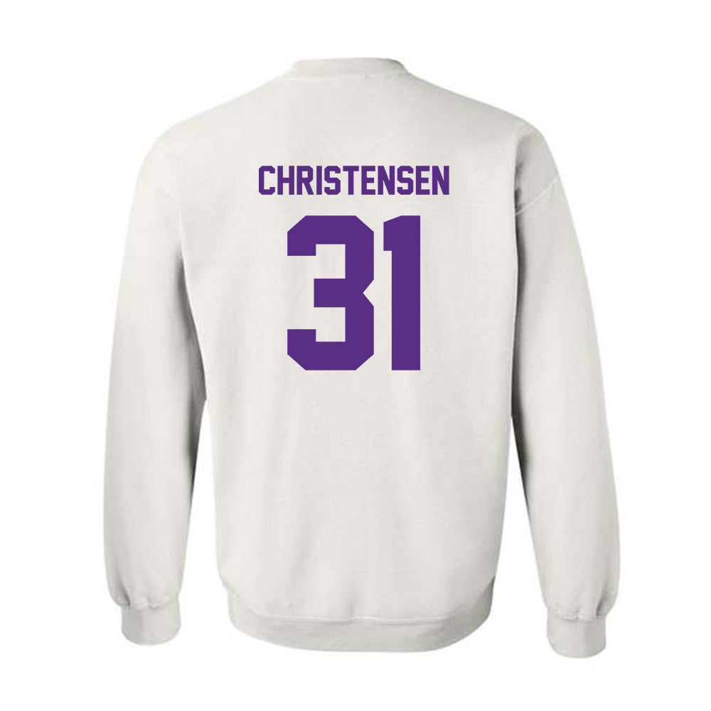 North Alabama - NCAA Football : Micah Christensen - Classic Shersey Crewneck Sweatshirt-1