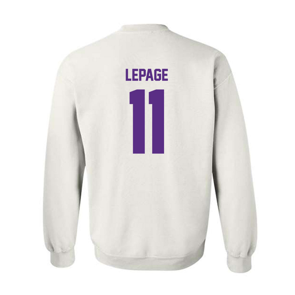 North Alabama - NCAA Baseball : Tyler LePage - Classic Shersey Crewneck Sweatshirt-1