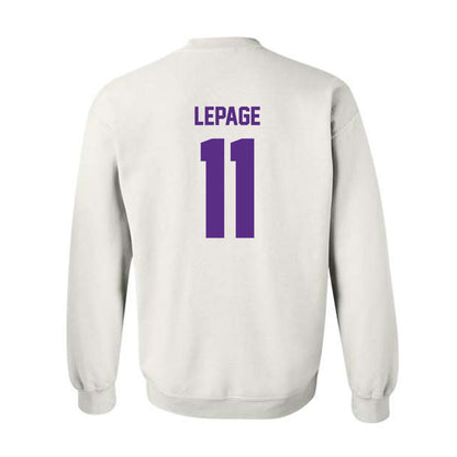 North Alabama - NCAA Baseball : Tyler LePage - Classic Shersey Crewneck Sweatshirt-1