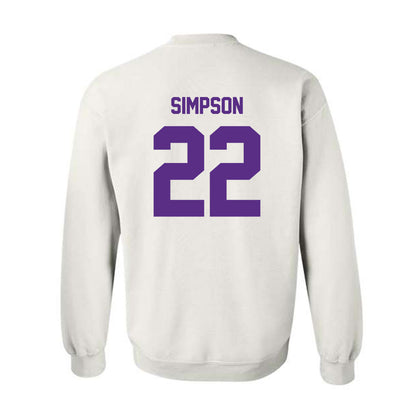 North Alabama - NCAA Football :Jaylen Simpson - Classic Shersey Crewneck Sweatshirt-1
