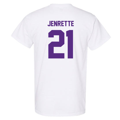 North Alabama - NCAA Men's Basketball : Israel Jenrette - Classic Shersey T-Shirt-1