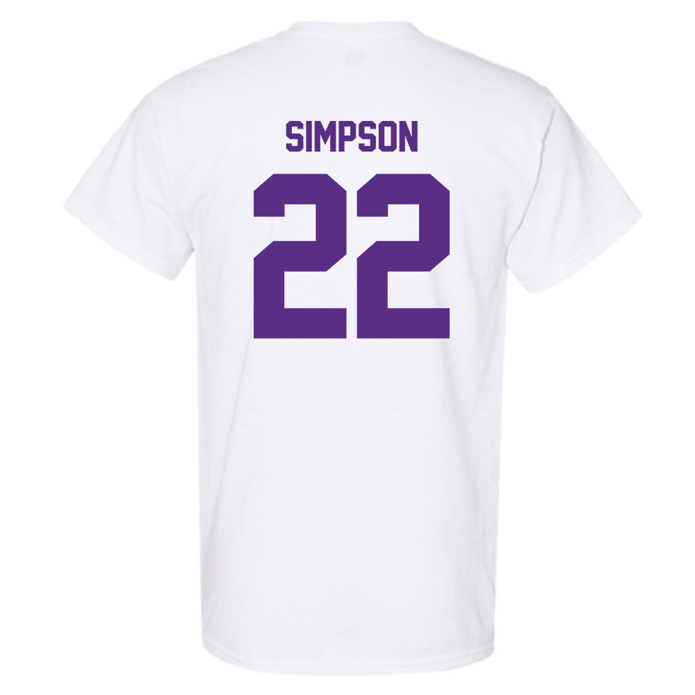 North Alabama - NCAA Football :Jaylen Simpson - Classic Shersey T-Shirt-1