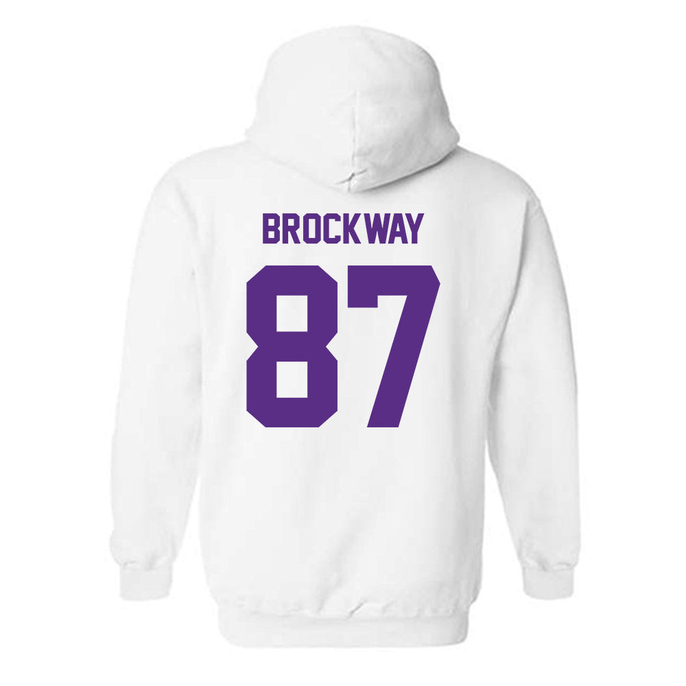 North Alabama - NCAA Football : Nathan Brockway - Classic Shersey Hooded Sweatshirt-1