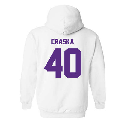 North Alabama - NCAA Baseball : Petey Craska - Classic Shersey Hooded Sweatshirt-1