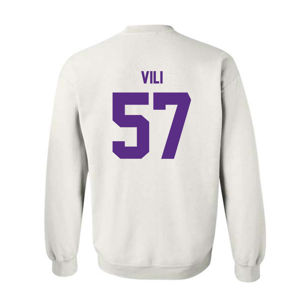 North Alabama - NCAA Football : Fred Vili - Classic Shersey Crewneck Sweatshirt-1