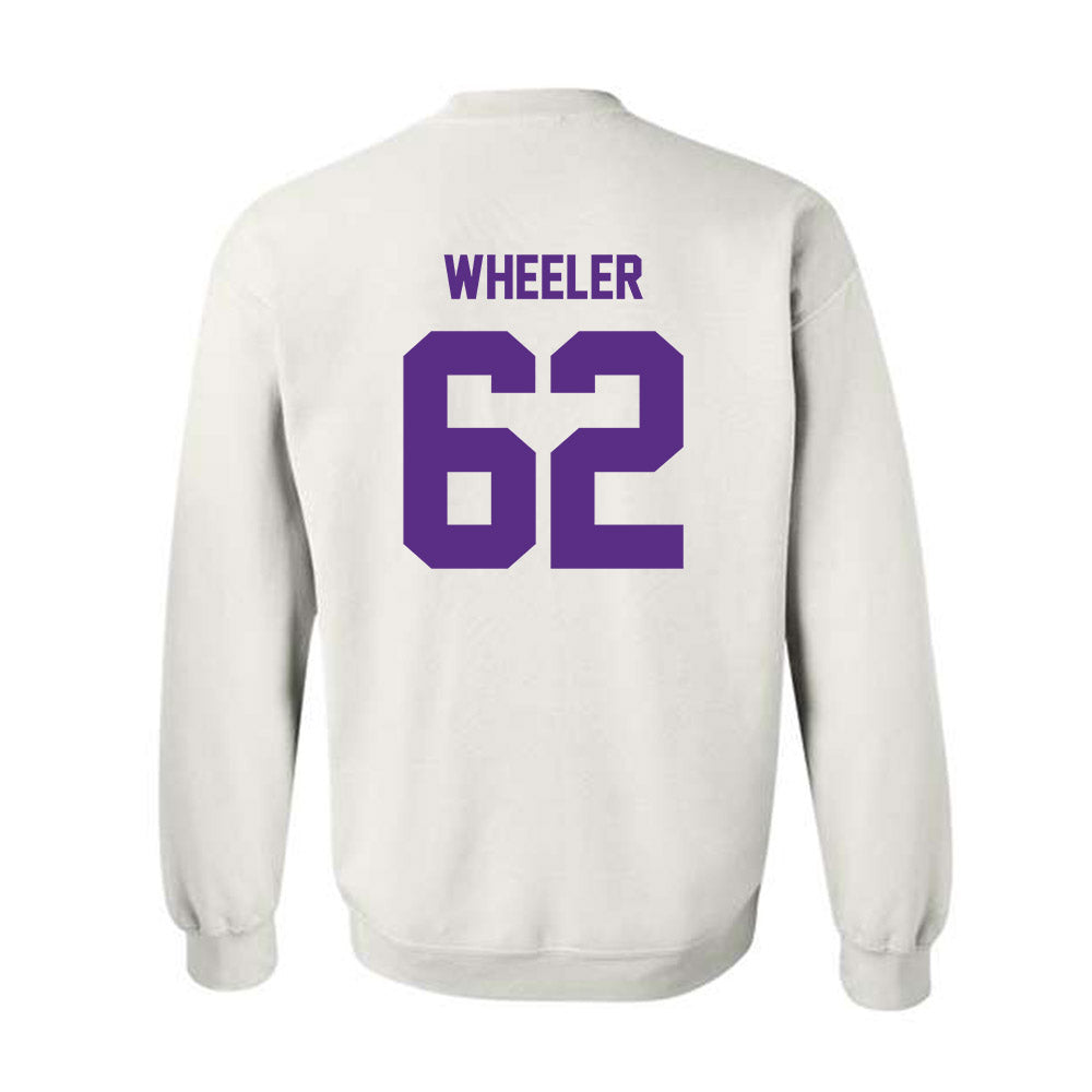 North Alabama - NCAA Football : Carson Wheeler - Classic Shersey Crewneck Sweatshirt-1