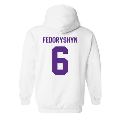 North Alabama - NCAA Men's Tennis : Nazar Fedoryshyn - Classic Shersey Hooded Sweatshirt-1