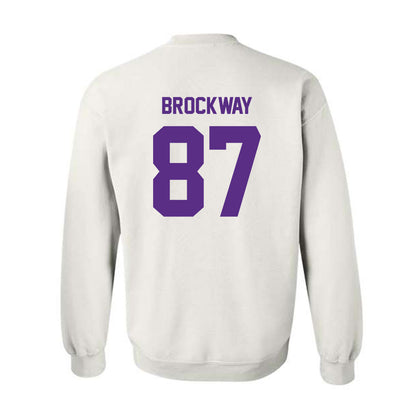 North Alabama - NCAA Football : Nathan Brockway - Classic Shersey Crewneck Sweatshirt-1