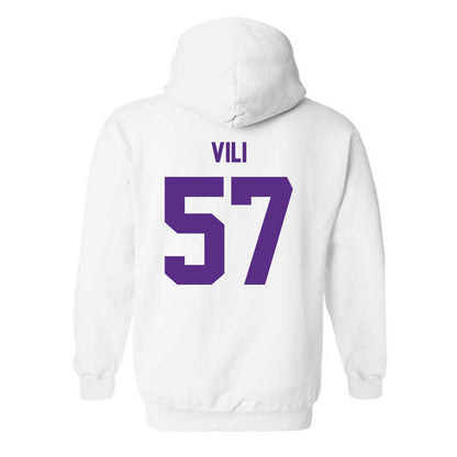 North Alabama - NCAA Football : Fred Vili - Classic Shersey Hooded Sweatshirt-1