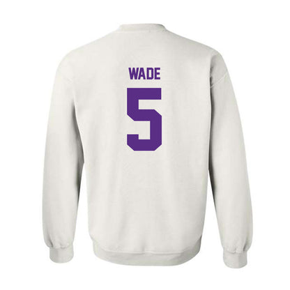 North Alabama - NCAA Football : Destin Wade - Classic Shersey Crewneck Sweatshirt-1