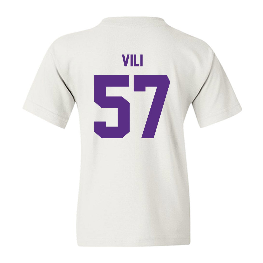 North Alabama - NCAA Football : Fred Vili - Classic Shersey Youth T-Shirt-1
