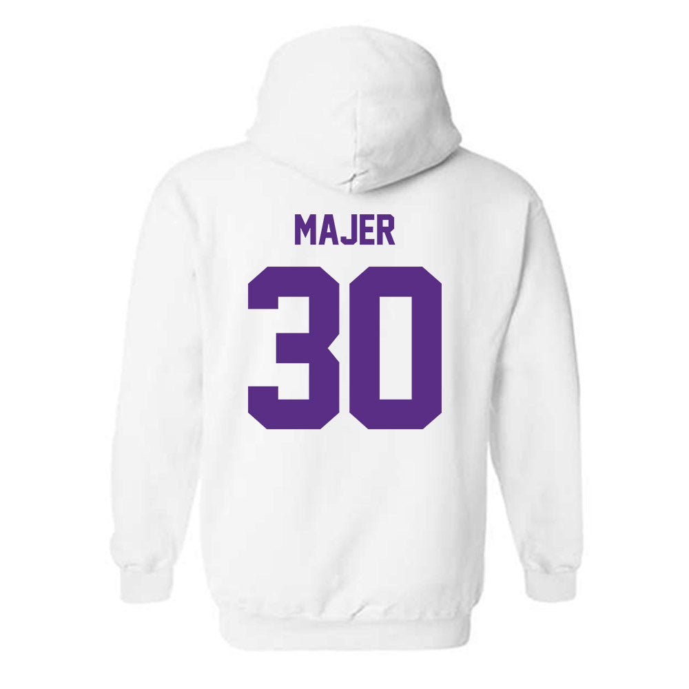 North Alabama - NCAA Baseball : Zakary Majer - Classic Shersey Hooded Sweatshirt-1