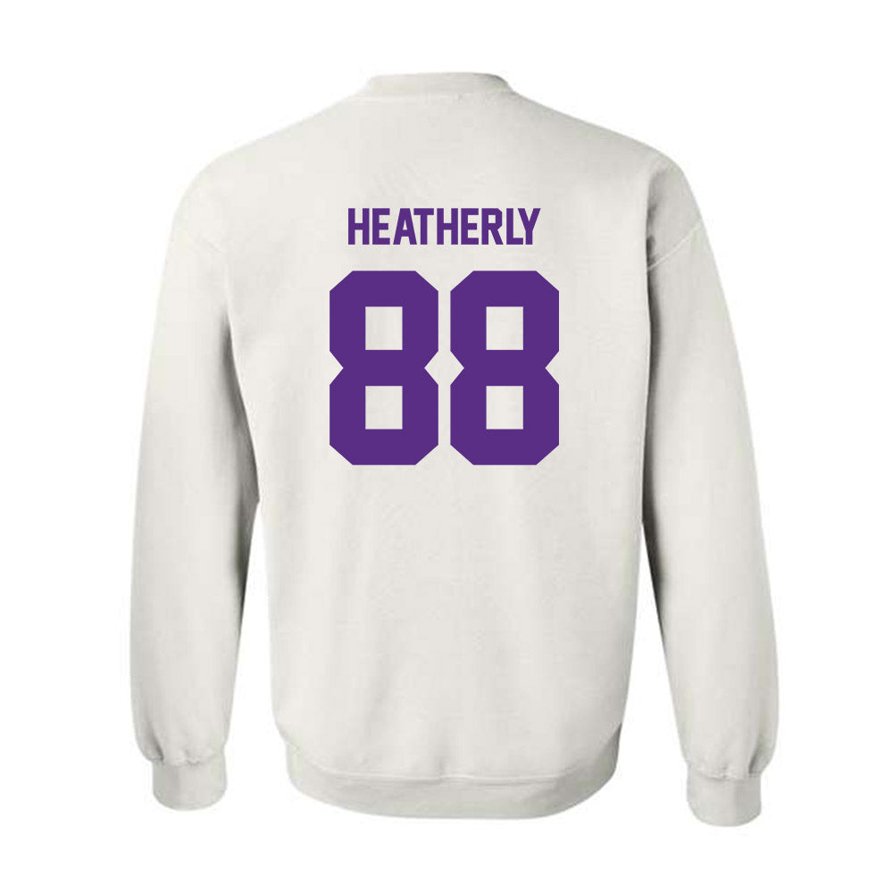 North Alabama - NCAA Football : Kaleb Heatherly - Classic Shersey Crewneck Sweatshirt-1