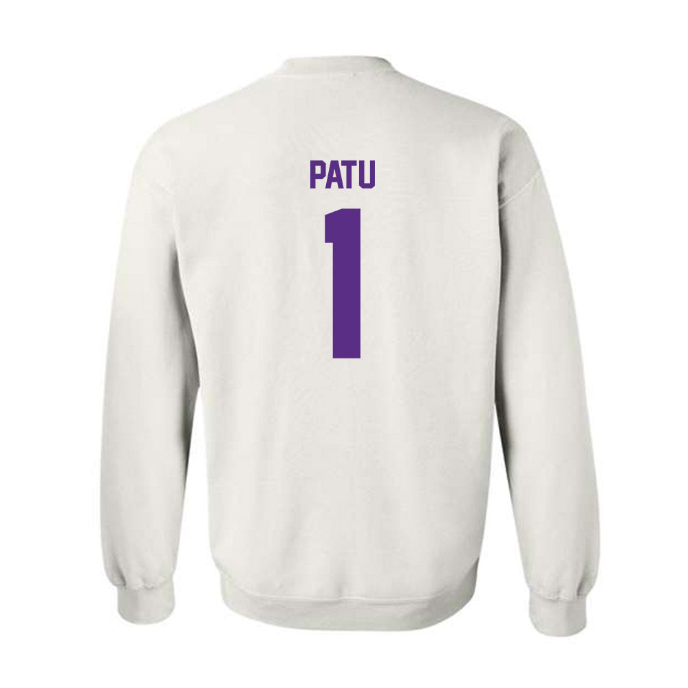 North Alabama - NCAA Football : Ari Patu - Classic Shersey Crewneck Sweatshirt-1