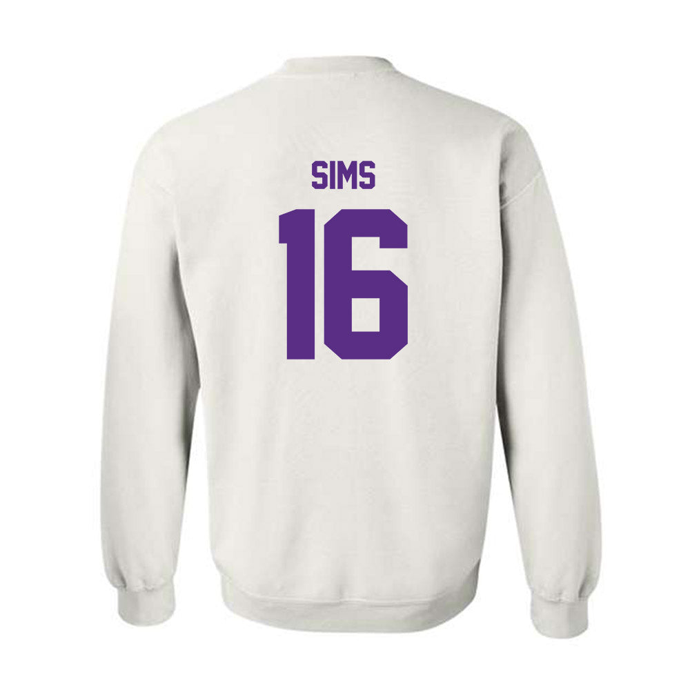 North Alabama - NCAA Football : Raelon Sims - Classic Shersey Crewneck Sweatshirt-1