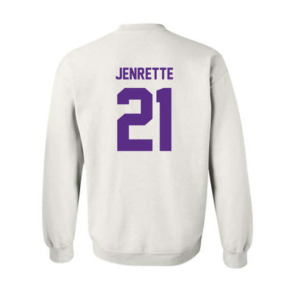 North Alabama - NCAA Men's Basketball : Israel Jenrette - Classic Shersey Crewneck Sweatshirt-1